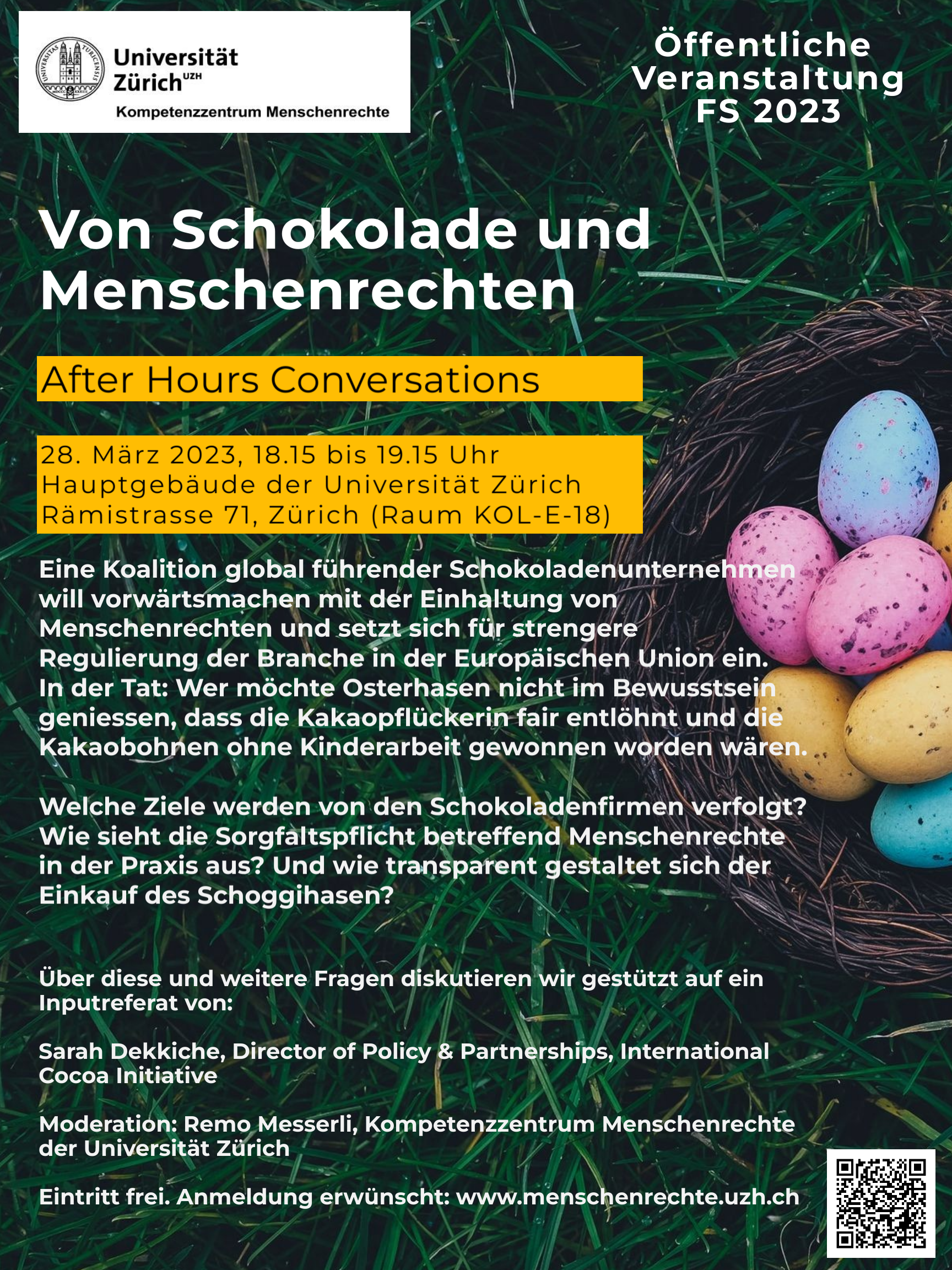 Von Schokolade und Menschenrechten